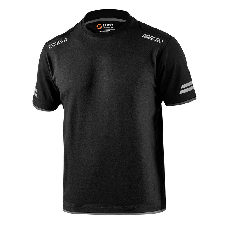 SPARCO 02416NRGS0XS T-shirt Tech Tucson Black/Dark Gray XS Photo-0