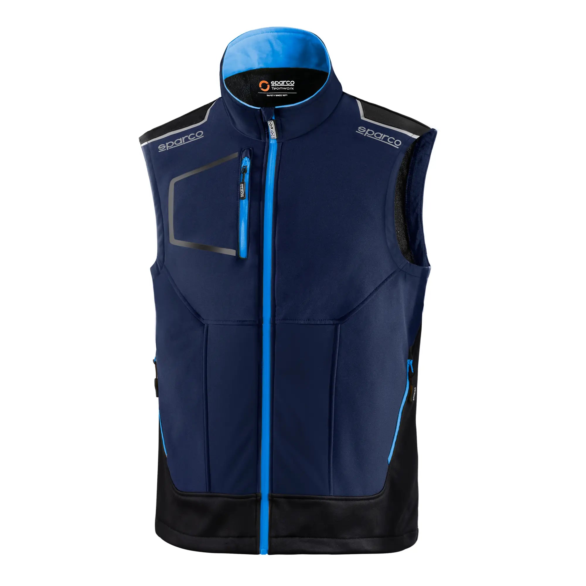 SPARCO 02419BMAZ0XS Vest Tech Illinois blue marine/light blue XS Photo-0