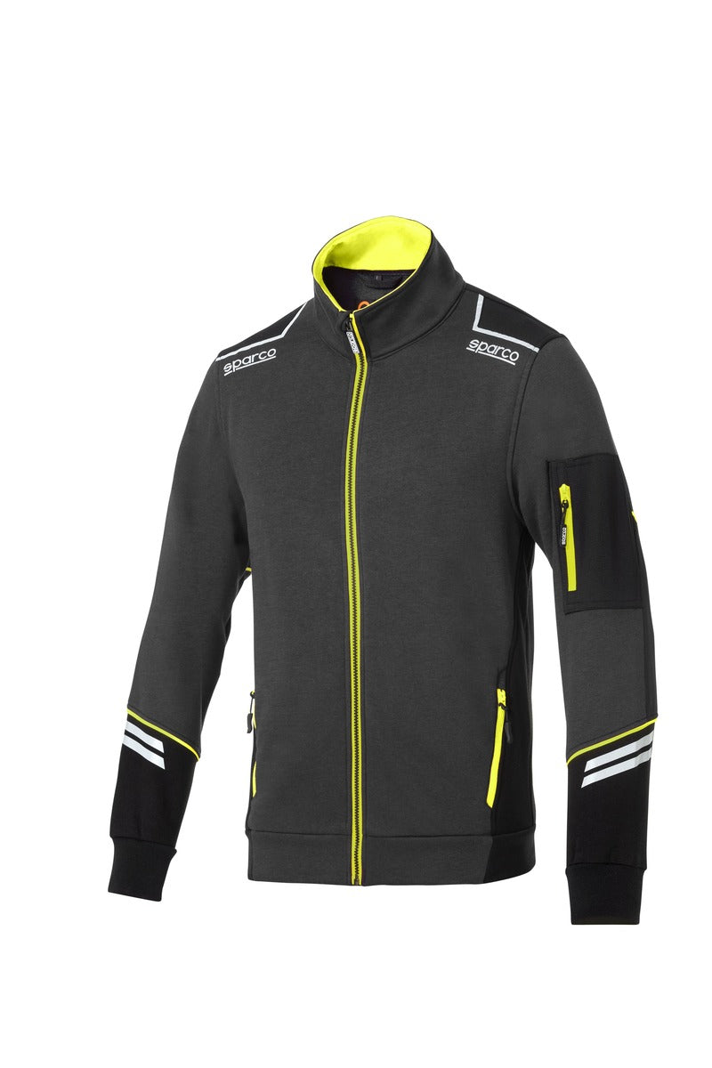 SPARCO 02429GSGF1S Mechanic's tech full zip TW grey/yellow S Photo-0