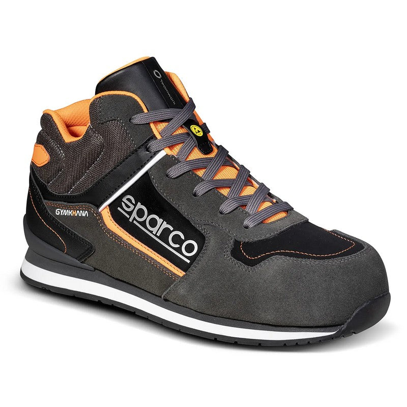 SPARCO 0753642GSAF Shoes Gymkhana-H Acropolis S3 ESD Grey/Orange Fluo 42 Photo-0