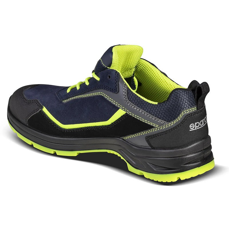 SPARCO 0753735BMGF Shoes Indy Baltimora S3 ESD blue marine/yellow fluo 35 Photo-1