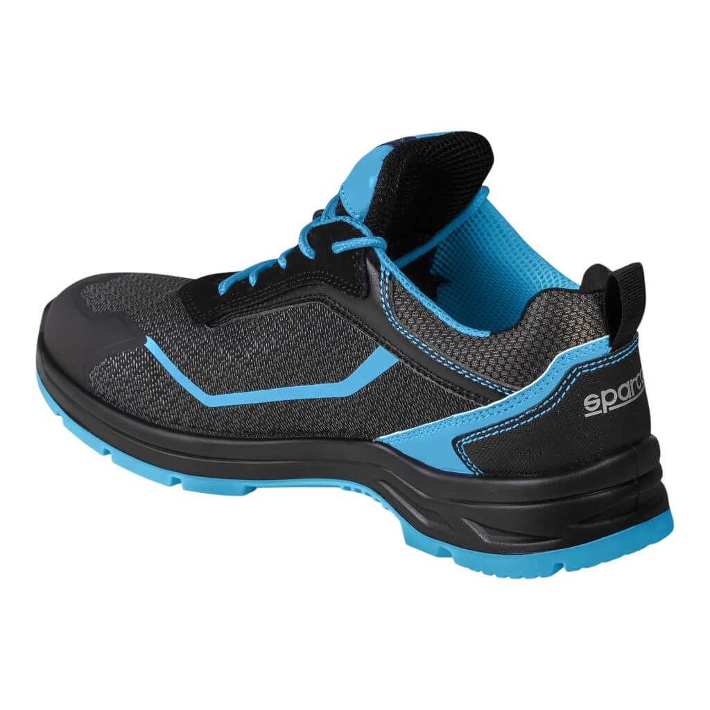 SPARCO 0754044NRCE Mechanics Shoes Indy-E Aster S3, Black/Heavenly, Size 44 Photo-1