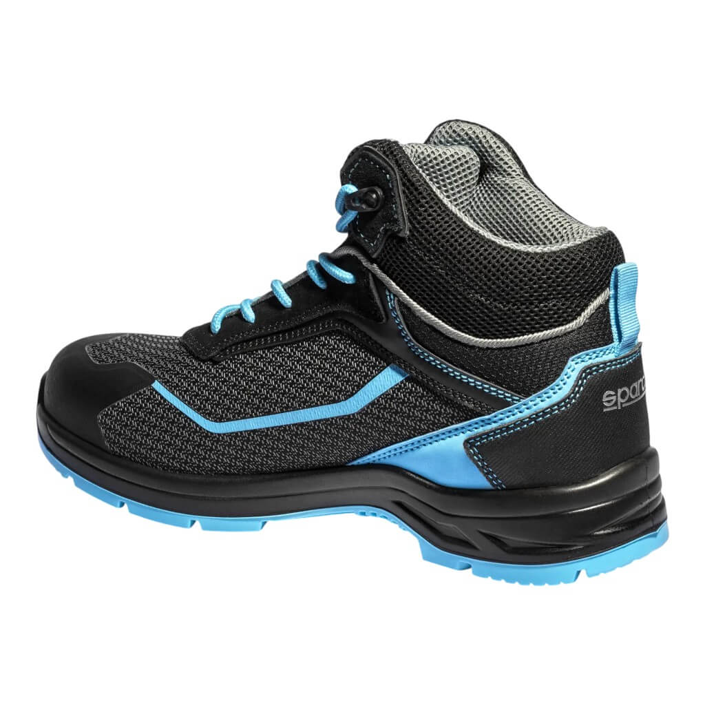 SPARCO 0754244NRCE Mechanics Shoes Indy-He Sunny S3, Black/Heavenly, Size 44 Photo-1