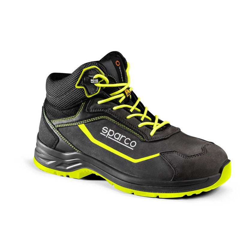 SPARCO 0754438GSGF Shoes Indy-H S3 ESD Juri grey / yellow fluo 38 Photo-0