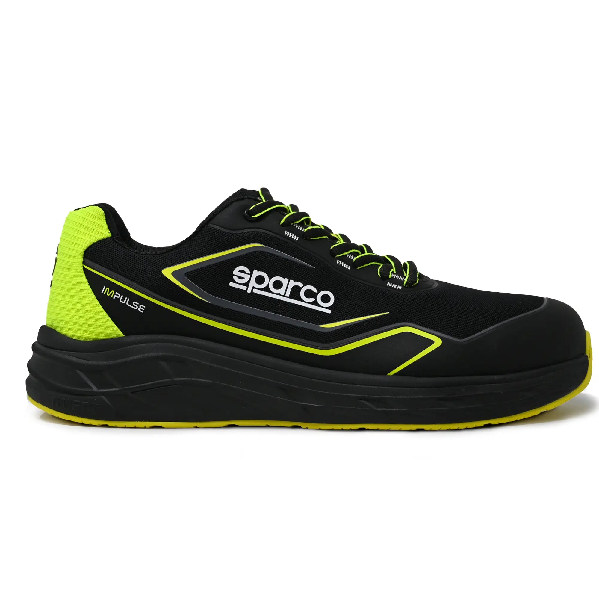 SPARCO 0754547NRGF Shoes Impulse Luton S1PS ESD Black/Yellow fluo 47 Photo-0