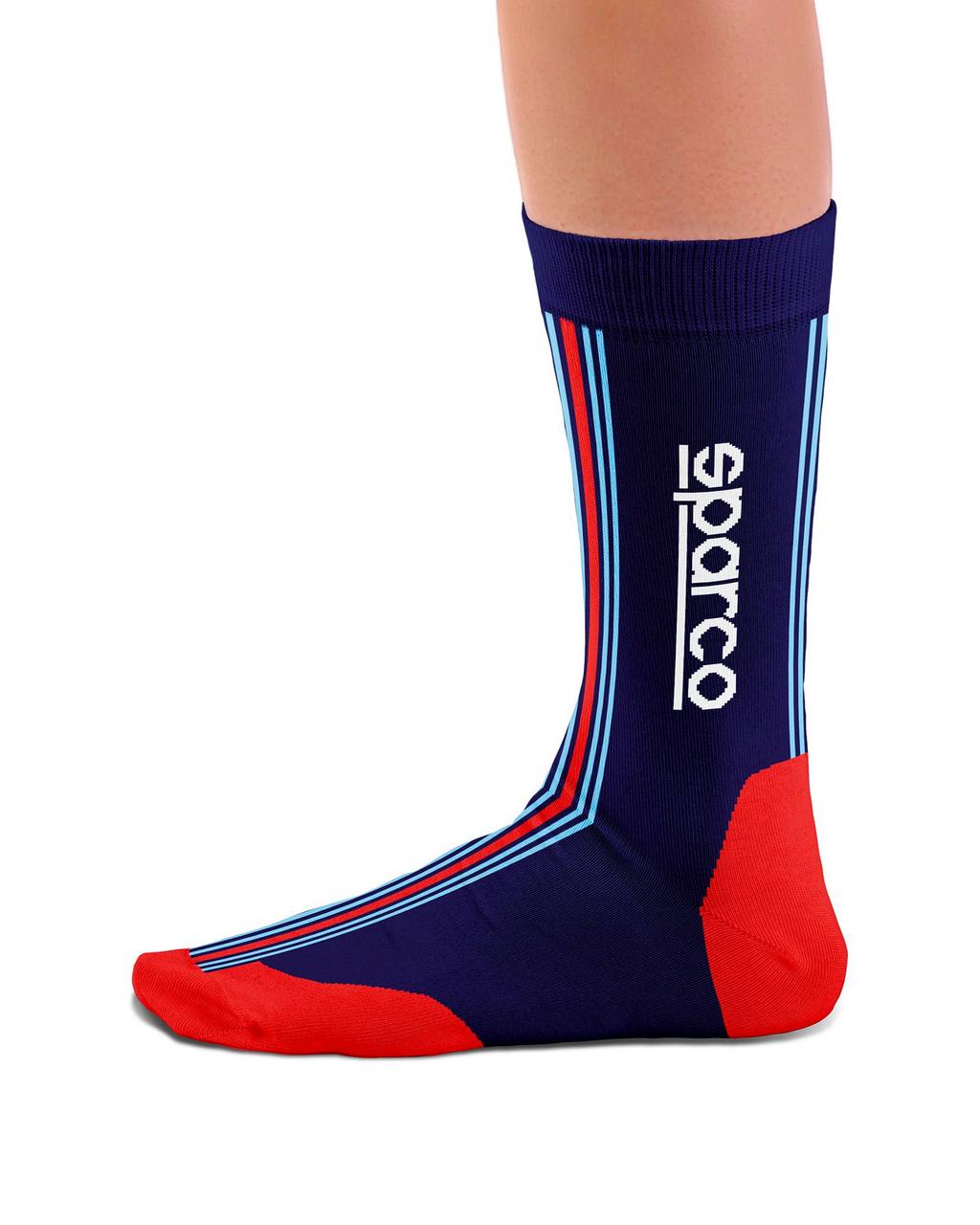 SPARCO 099145MRBMRSN1 Iconic design socks MARTINI RACING navy blue/red 36-40 Photo-1