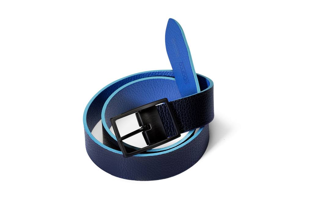 SPARCO 099149MRN1 Leather belt double face MARTINI RACING 95 cm Photo-0
