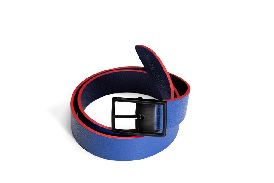 SPARCO 099149MRN3 Leather belt double face MARTINI RACING 115 cm Photo-1