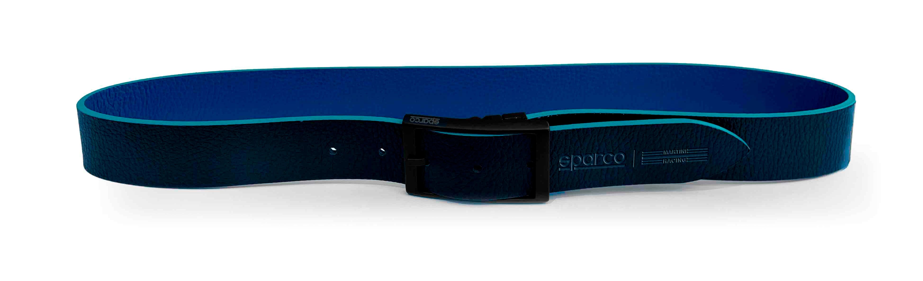 SPARCO 099149MRN1 Leather belt double face MARTINI RACING 95 cm Photo-3