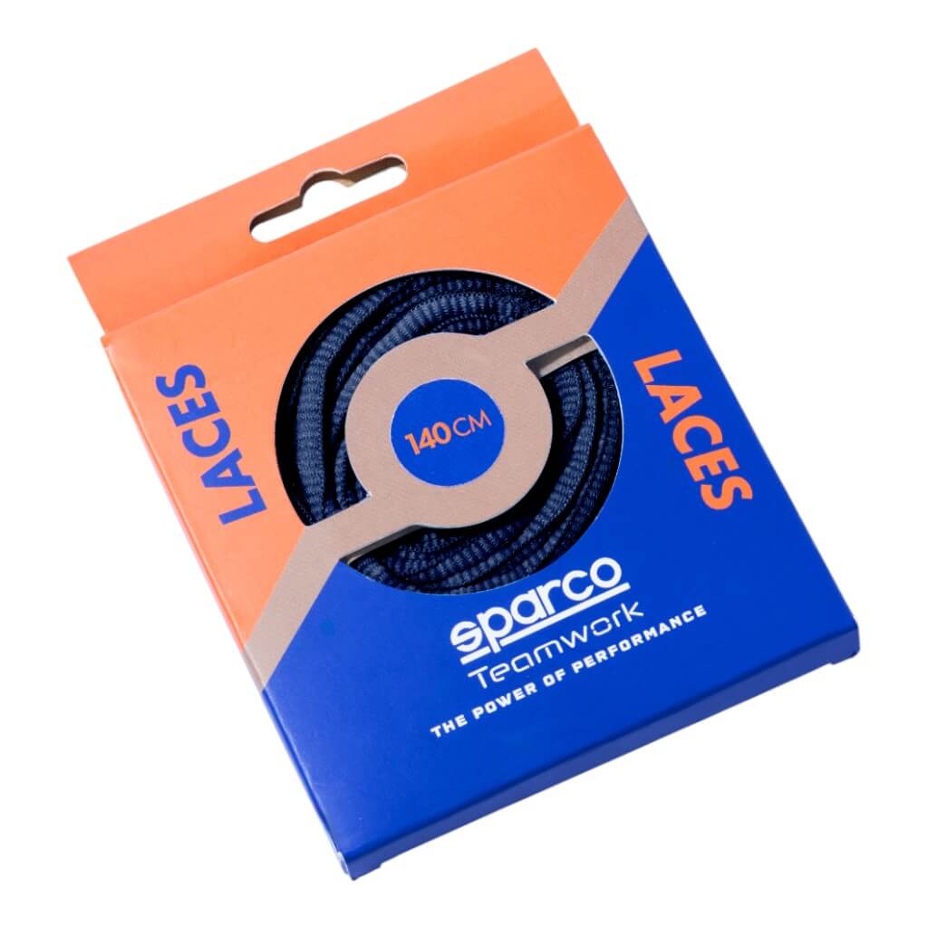 SPARCO BAT0024B0N02120 Shoes Laces TW ST V1, Blue, Size 120 Photo-0