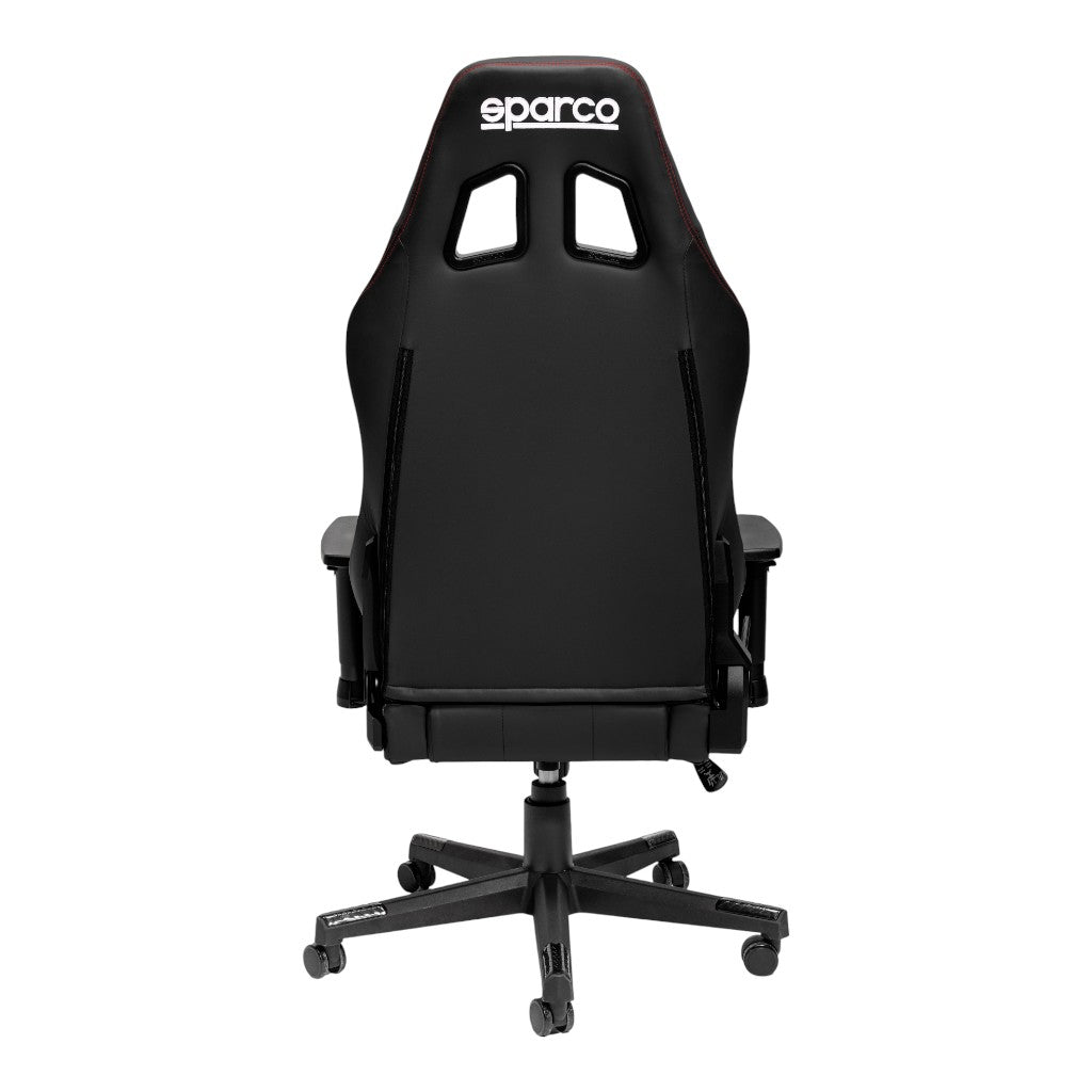 SPARCO BGC0006B0K1200N Office Seat Coach, Black/Red Photo-2