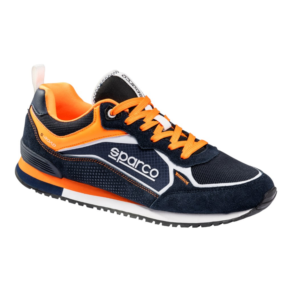 SPARCO BMB0001B0N12040 Lifestyle Shoes S-Road, Blue/Orange, Size 40 Photo-0