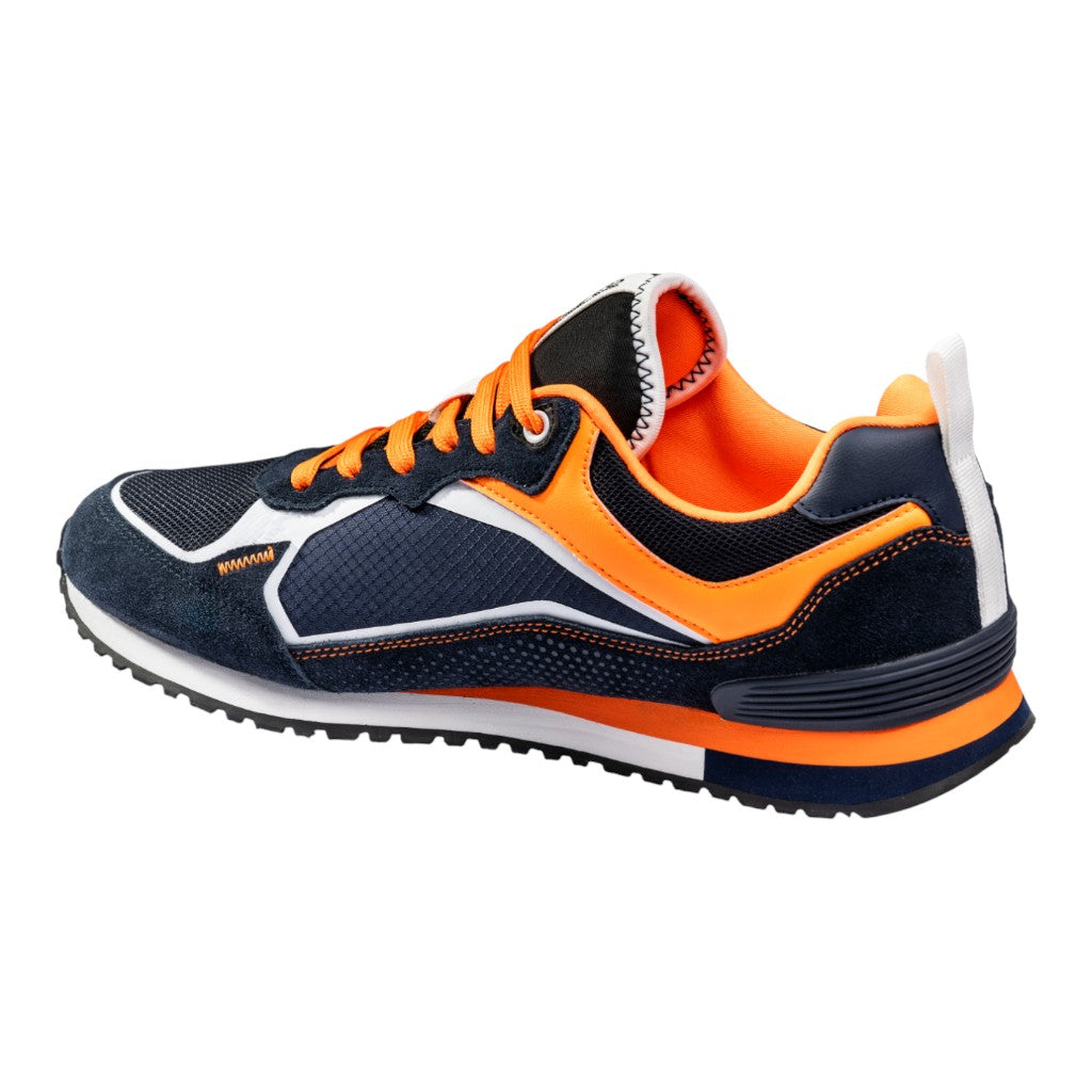 SPARCO BMB0001B0N12040 Lifestyle Shoes S-Road, Blue/Orange, Size 40 Photo-1