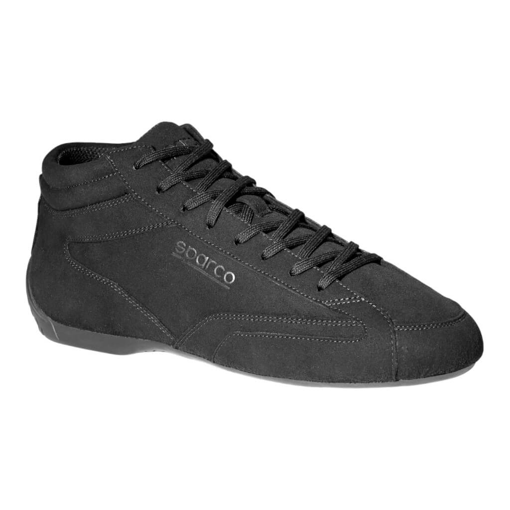 SPARCO BMB0021B0K01041 Lifestyle Shoes S-Drive Mid Suede, Black, Size 41 Photo-0