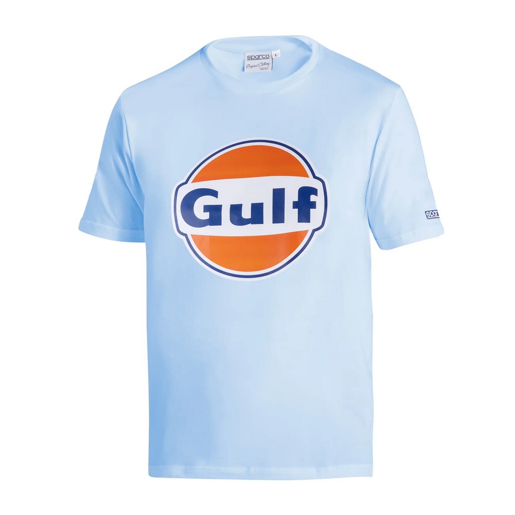 SPARCO BML0006S0C0100S T-Shirt Gulf, Celeste, Size S Photo-0