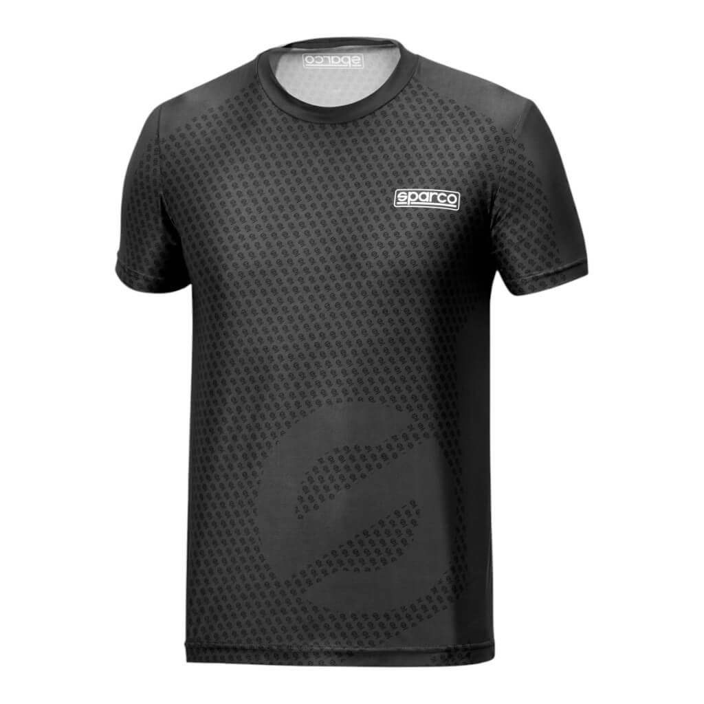 SPARCO BML0026B0K010XL T-Shirt SL Subly, Black, Size XL Photo-0