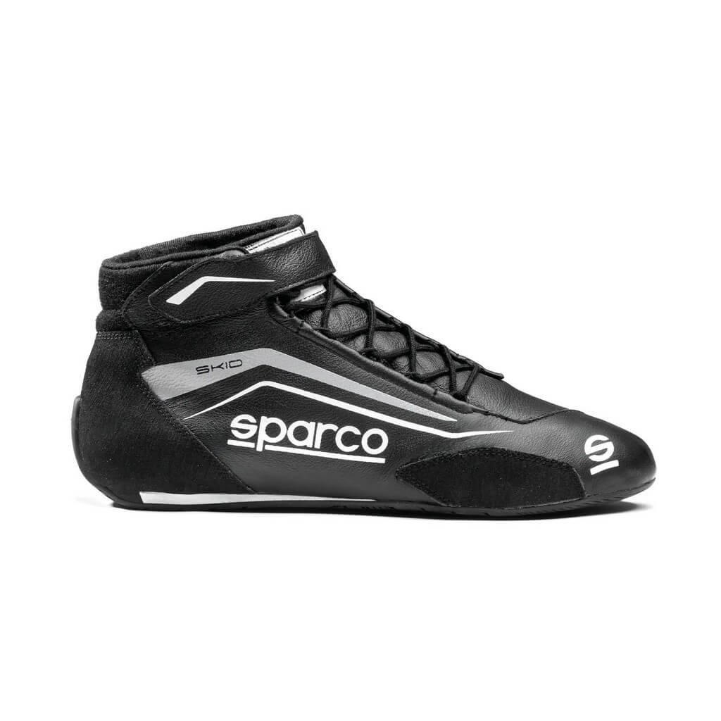 SPARCO BRB0004B0K01045 Racing Shoes Skid, Black, Size 45 Photo-0