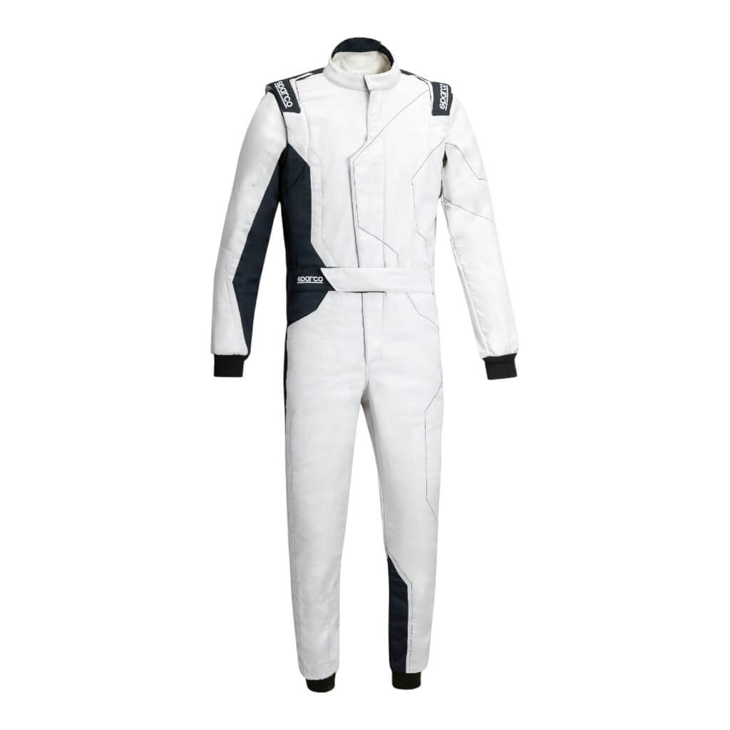 SPARCO BRS0049B0E60066 Racing Suit Sprint A Advanced, Silver/Blue, Size 66 Photo-0