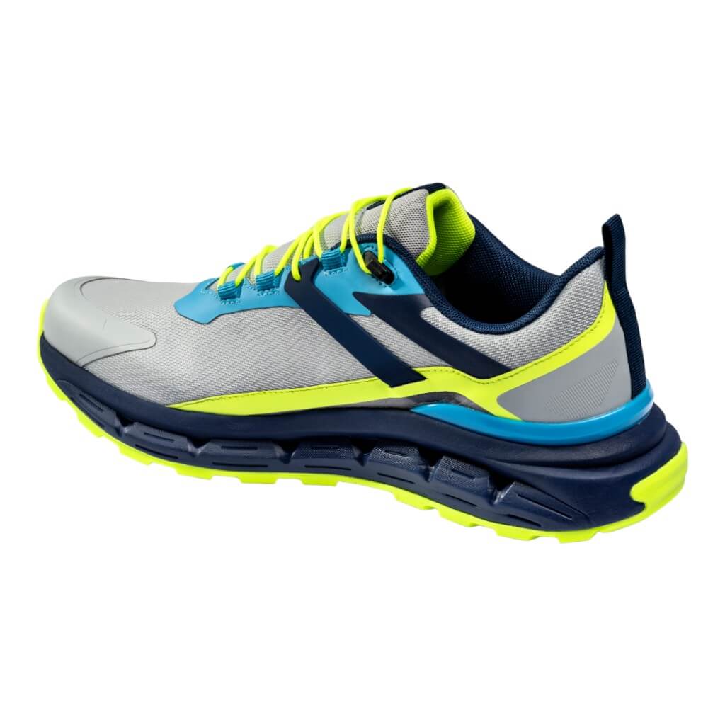 SPARCO BTB0037B0E61046 Teamwork Shoes S-Pike Turini O2, Silver/Blue/Fluo Lime, Size 46 Photo-1