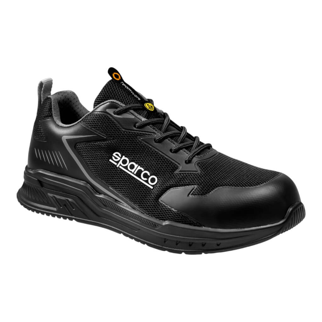 SPARCO BTB0049B0K11042 Mechanics Shoes Turbo Clamp S1PS, Black/Grey, Size 42 Photo-0