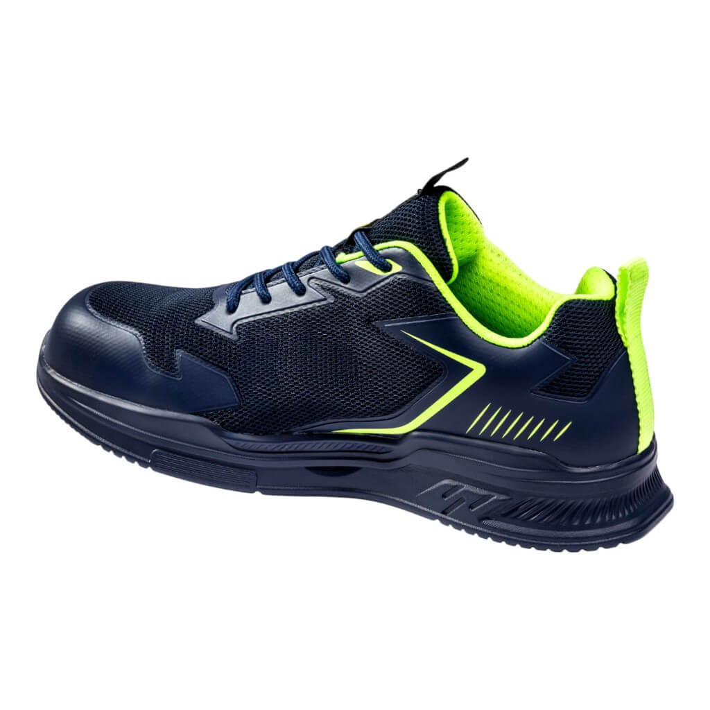SPARCO BTB0049B0N43036 Mechanics Shoes Turbo Flinger S1PS, Blue/Lime, Size 36 Photo-1