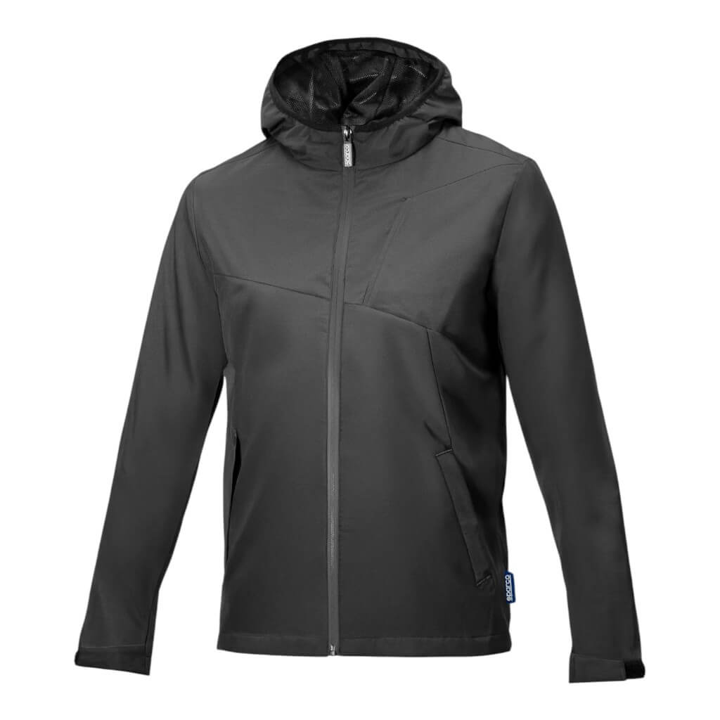 SPARCO BTJ0006B0E010XL Windbreaker Grit Elbert, Grey, Size XL Photo-0