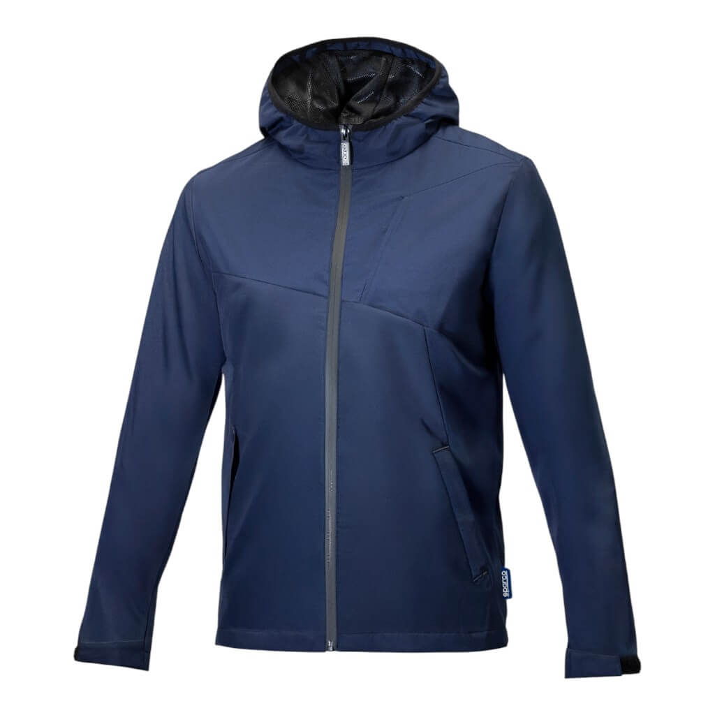 SPARCO BTJ0006B0N022XL Windbreaker Grit Elbert, Blue, Size 2XL Photo-0