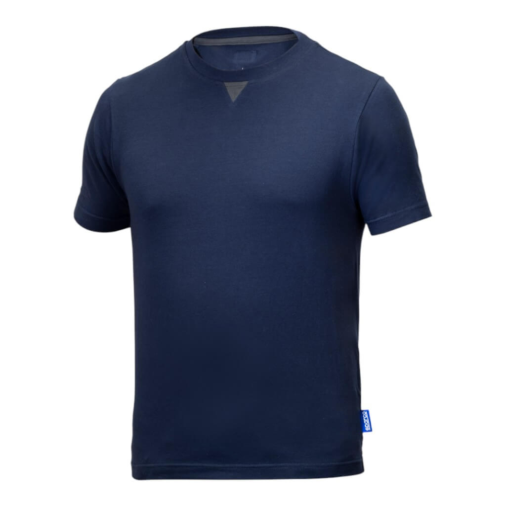 SPARCO BTL0008B0N022XL T-Shirt Grit Lincoln, Blue, Size 2XL Photo-0