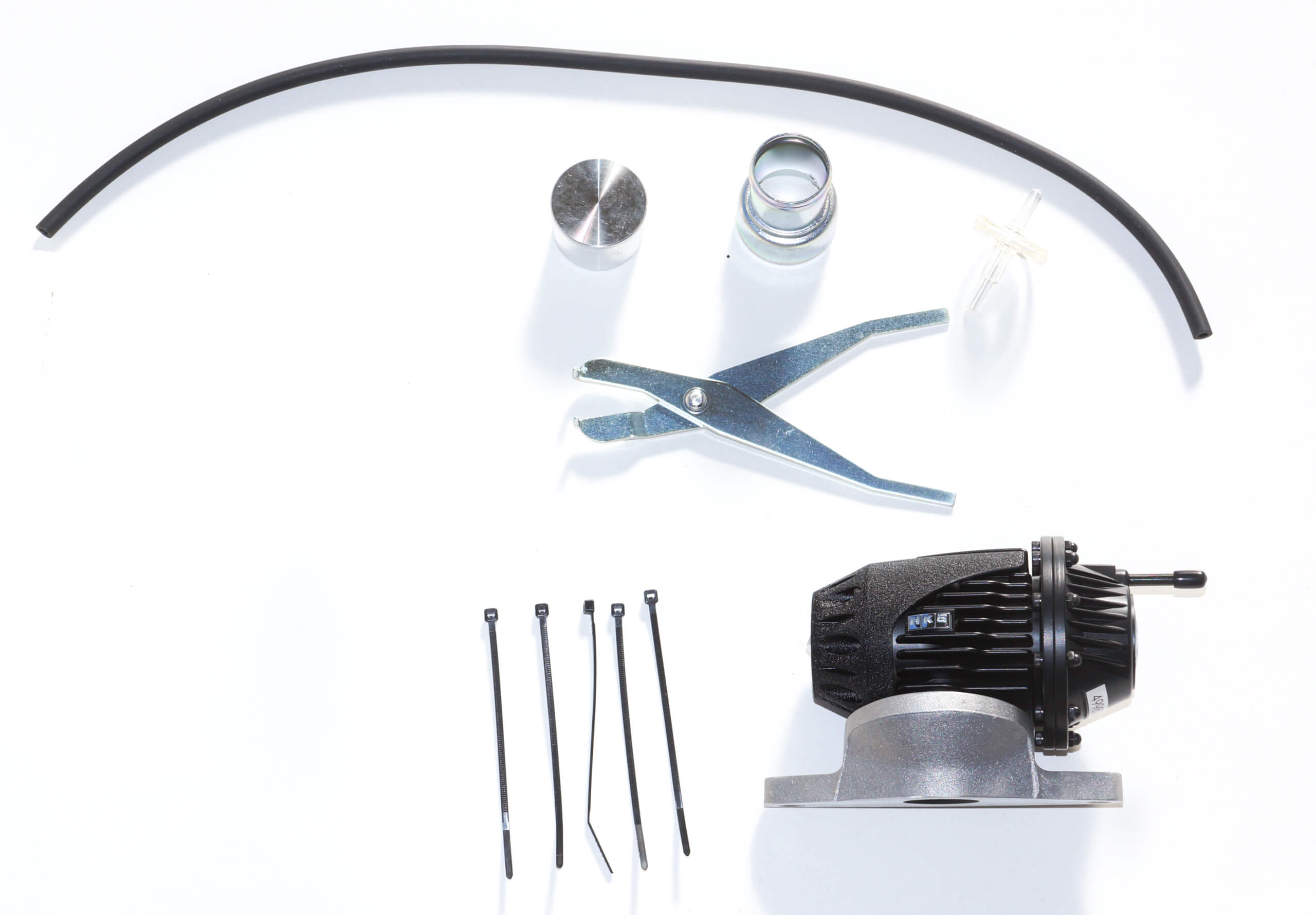 HKS 71008-KF013VB SQV4 BLACK + Return Impreza STI GRB, GRF/GVB GVF Photo-0