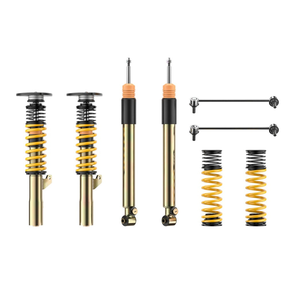 ST 18202808CT Coilover Kit ST XTA Plus 3 Galvanized Steel (Adjustable Damping with Top Mounts) for VW Golf GTI / Golf R (Mk 8) Photo-0
