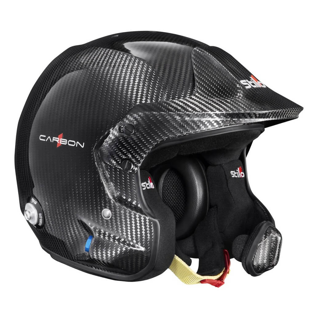 STILO AA0224BG1V64 Open-Face Helmet Venti4 WRC Carbon Rally (Snell SA2020, FIA 8859-24, Hans FIA8858-10), Size 64 Photo-0