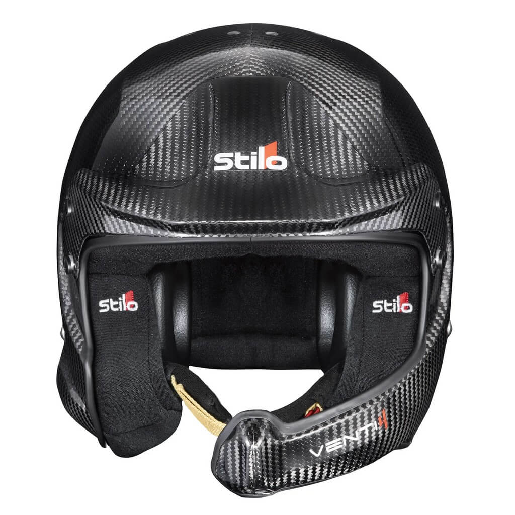 STILO AA0224BG1V63 Open-Face Helmet Venti4 WRC Carbon Rally (Snell SA2020, FIA 8859-24, Hans FIA8858-10), Size 63 Photo-1