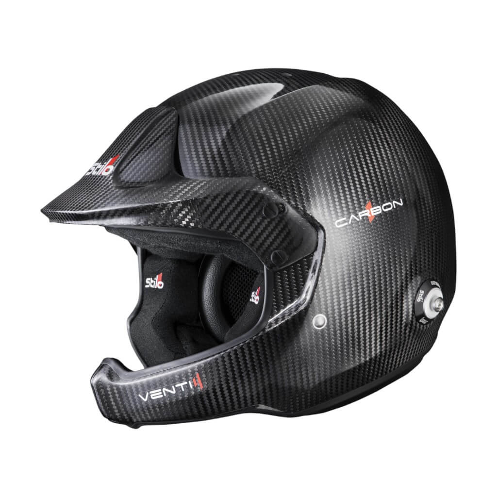 STILO AA0224BG1X58 Open-Face Helmet Venti4 WRC Carbon Rally, FIA 8859-24 Hans, Size 58 Photo-0