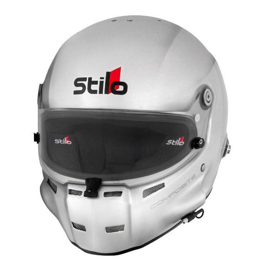 STILO AA0700CG2T63 Full Face Helmet ST5F Composite Turismo (HANS, SA2020 / FIA), Grey, Size 63 Photo-0
