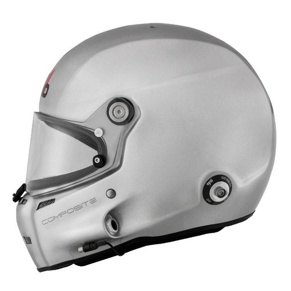 STILO AA0700CG2T63 Full Face Helmet ST5F Composite Turismo (HANS, SA2020 / FIA), Grey, Size 63 Photo-1