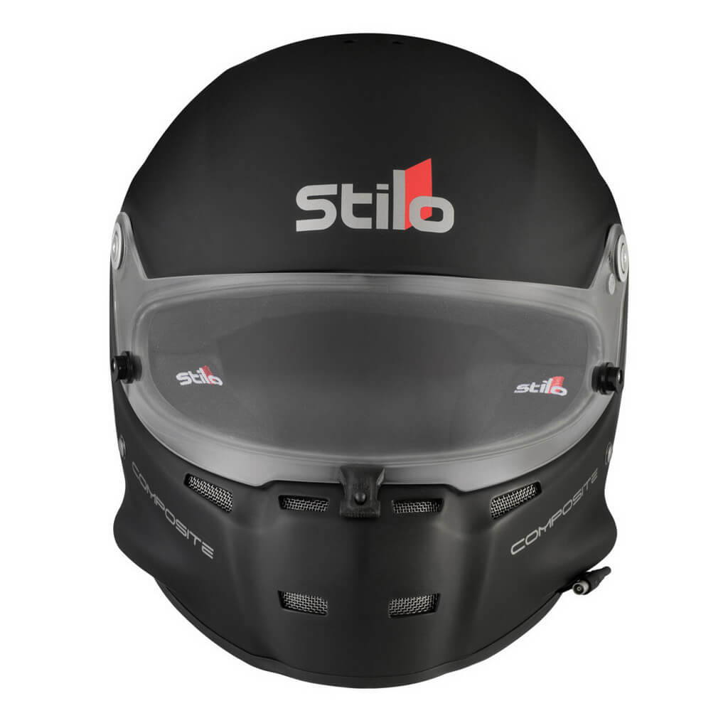 STILO AA0700CG2T640401 Full Face Helmet ST5F Composite Turismo (HANS, SA2020 / FIA), Matt Black, Size 64 Photo-2