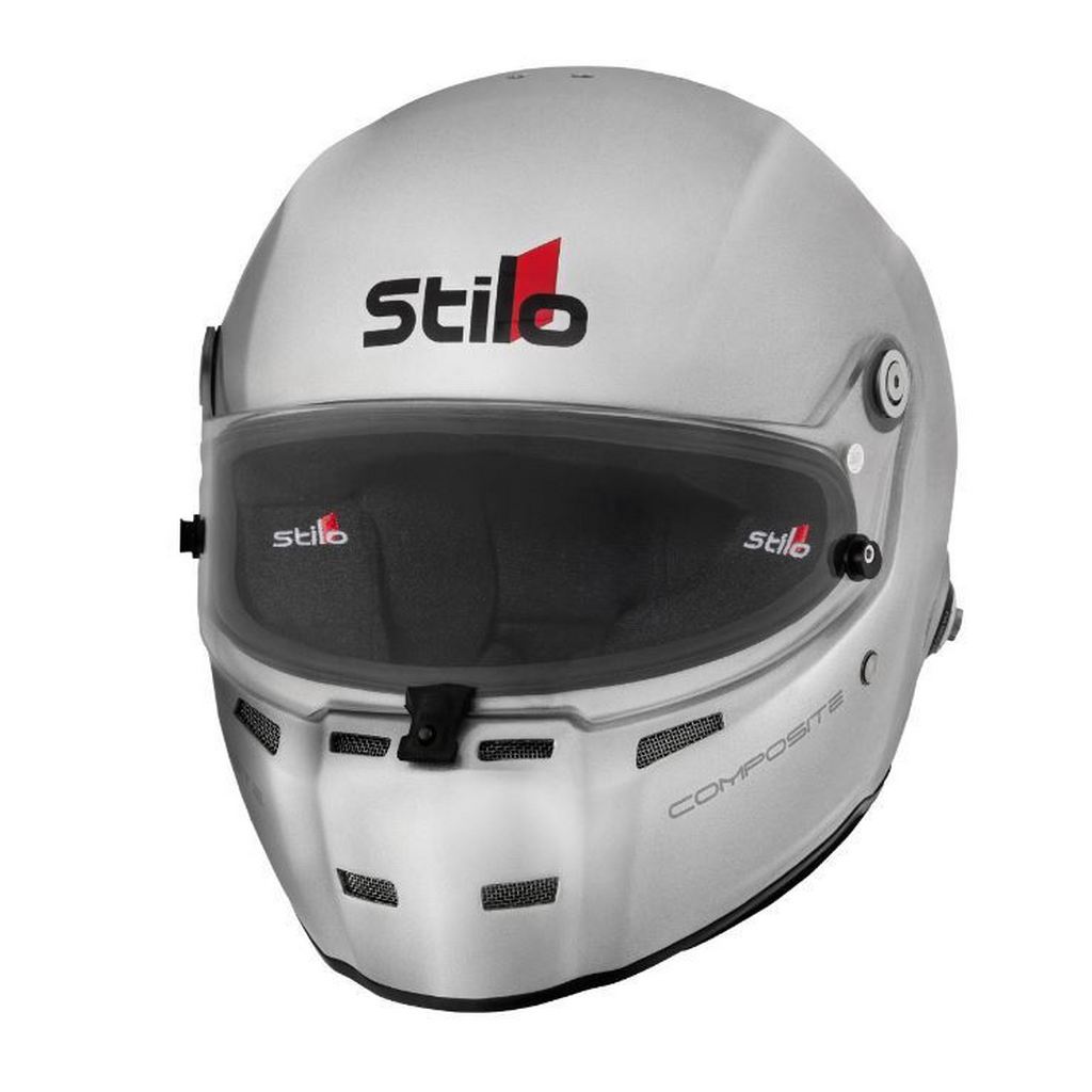 STILO AA0710AG2T59 Full Face Helmet ST5 FN Composite (HANS, SA2020 / FIA), Grey, Size 59 Photo-0