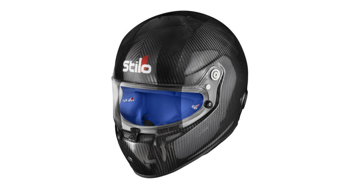 STILO AA0722AH1P55BLU Karting helmet ST5 Snell CMR 2016 Carbon / Blue Liner - 55 Photo-0