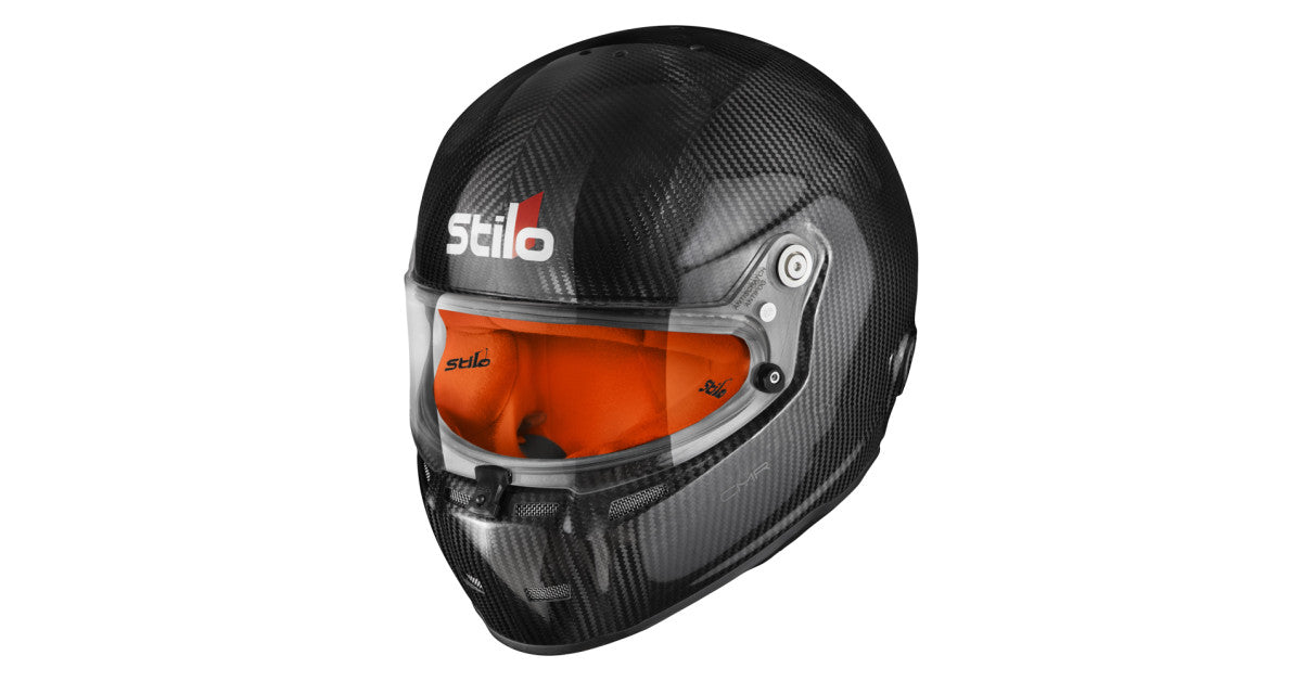 STILO AA0722AH1P55ORA Karting helmet ST5 Snell CMR 2016 Carbon / Orange Liner - 55 Photo-0