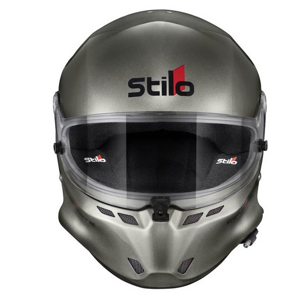 STILO AA0800CG2X58 Full-Face Helmet ST6 F Composite Turismo, FIA 8859-24 Hans, Titanium/ Black, Size 58 Photo-2