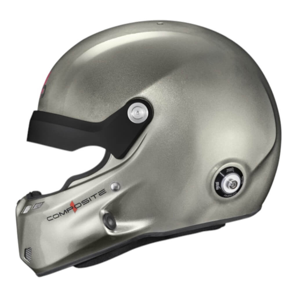 STILO AA0801RG2X54 Full-Face Helmet ST6 R Composite Rally, FIA 8859-24 Hans, Titanium/ Black, Size 54 Photo-1