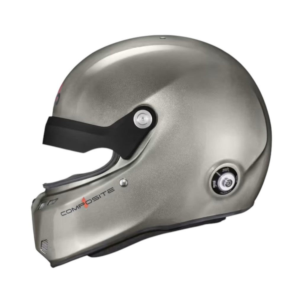 STILO AA0812AG2X55 Full-Face Helmet ST6 GTN Composite, FIA 8859-24 Hans, Titanium/ Black, Size 55 Photo-2
