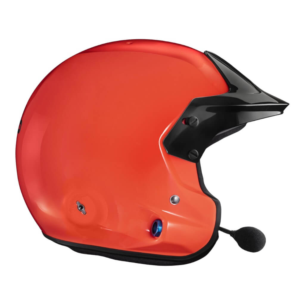 STILO DA0114EF2X57 Helmet Venti4 Trophy Offshore, FIA 8859-24, Orange/Black, Size 57 Photo-1
