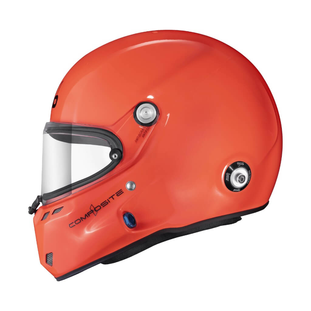 STILO DA0802RF2X54 Helmet ST6 F Offshore Composite, FIA 8859-24, Orange/Black, Size 54 Photo-2