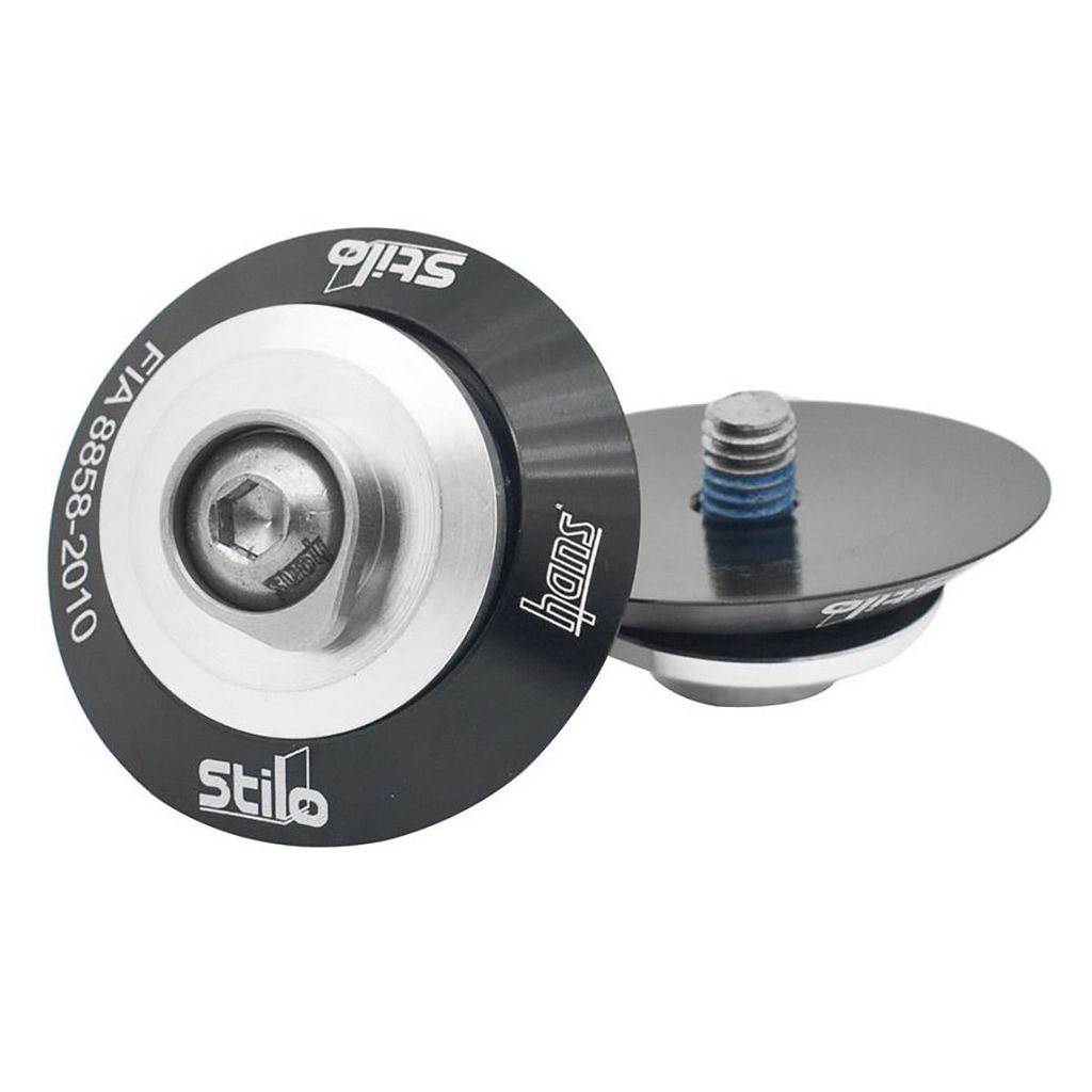 STILO YA0015.2 Hans Post Anchors Clips, FIA8858-2010, Black Photo-0