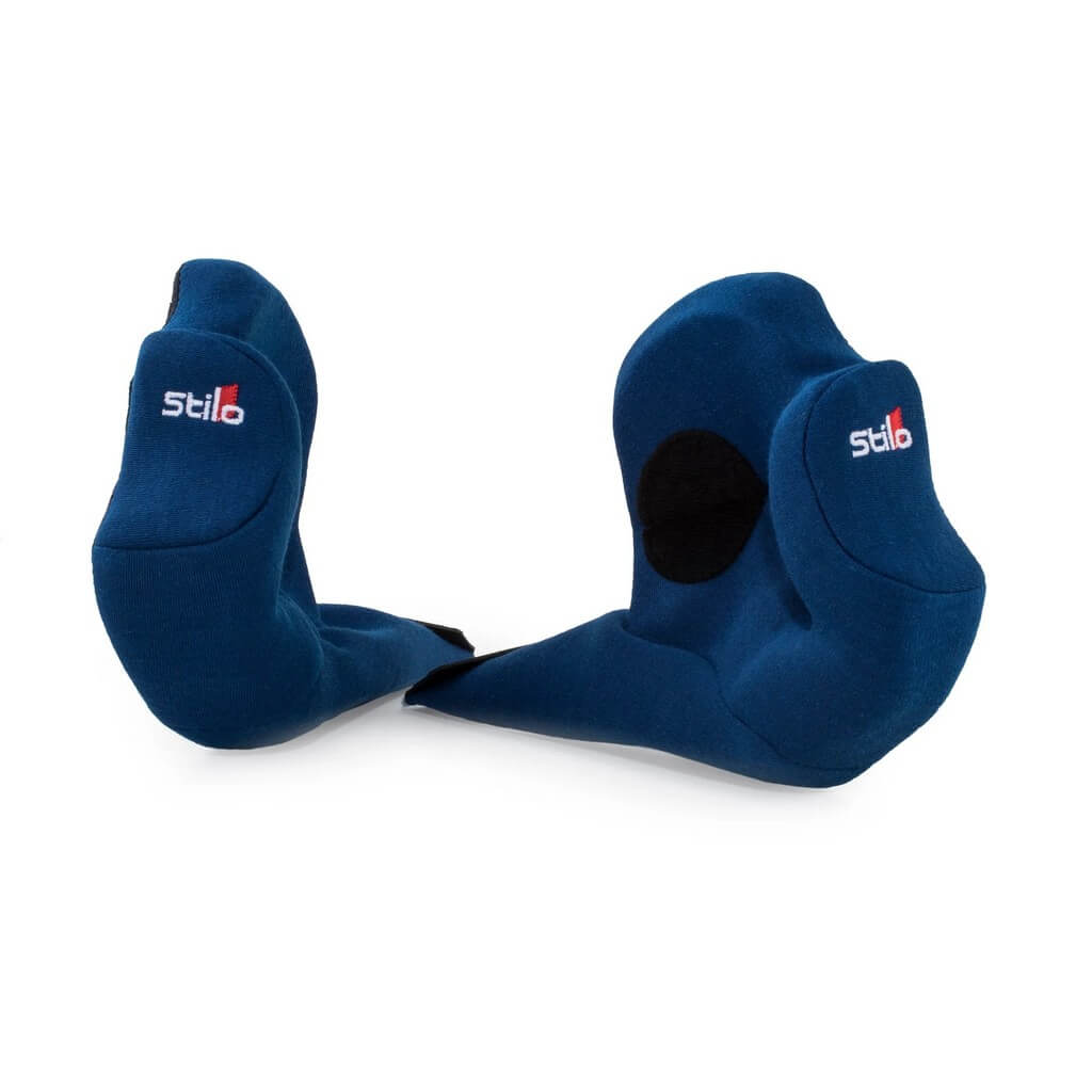 STILO YA0254blue-25 Cheek Pads for WRC DES Helmet, Blue, 25 mm, Size 2XL Photo-0