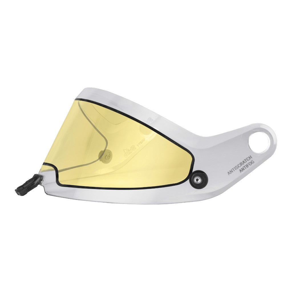 STILO YA0918DG Visor for ST6 Helmets, Yellow (Double Glaze) Photo-0