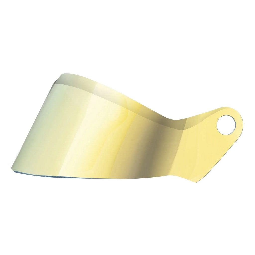 STILO YA0921 Short Mirror Yellow Visor Dark for ST6 Helmet Photo-0