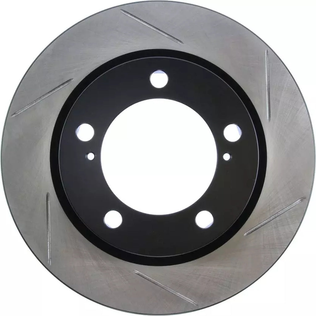 STOPTECH 126.44162SL Front Left Slotted Brake Rotor for TOYOTA Land Cruiser (J200) / LEXUS LX570 Photo-1