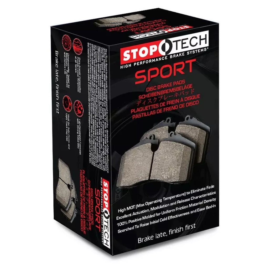 STOPTECH 309.12470 Brake Pads Sport with Shims Photo-2